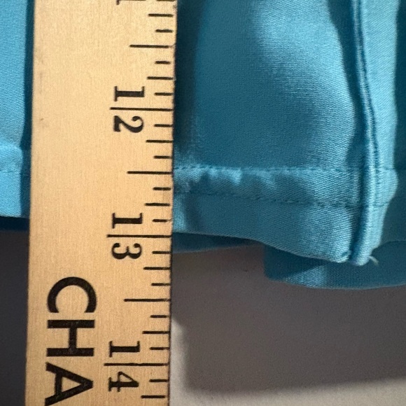 Nike Aqua Blue White Stripe Pleated Mini Tennis Golf Skort Athleisure Size Lg. - Picture 11 of 11